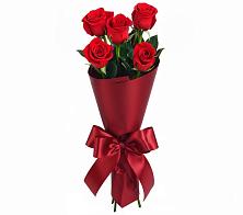 Букет 5 Красных роз Эдлесс Лав в Чашниково