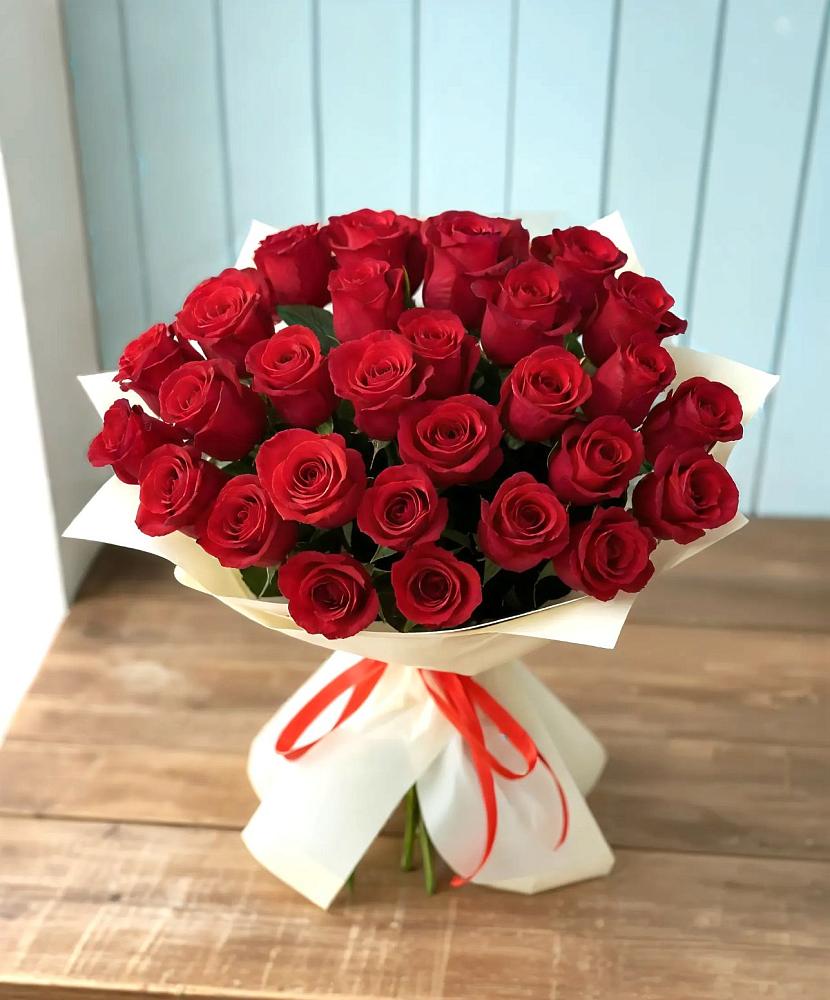Букет 29 Красных роз в Чашниково