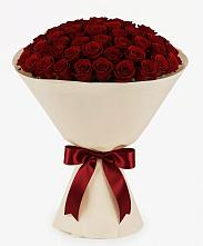Букет 101 Бордовая роза Блэк Бакарра в Чашниково