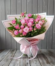 Букет Розовый кустик в Чашниково