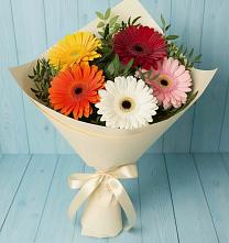 Букет цветов из:  Герберы в Чашниково