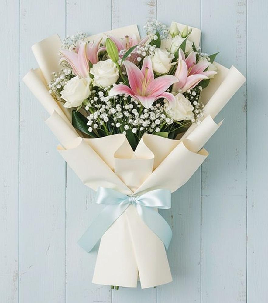 Букет цветов из: Лилии в Чашниково