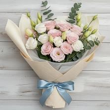 Букет цветов из:  Лизиантусы в Чашниково