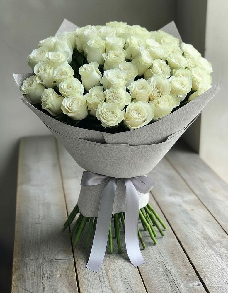 Букет 35 Белых роз в Чашниково