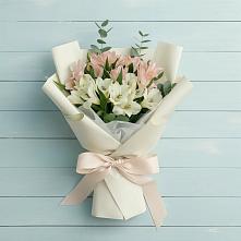 Букет цветов из:  Альстромерии в Чашниково