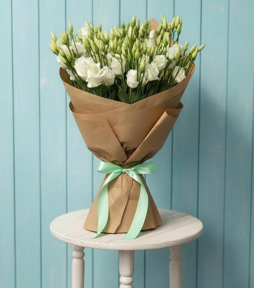 Букет цветов из: Лизиантусы в Чашниково