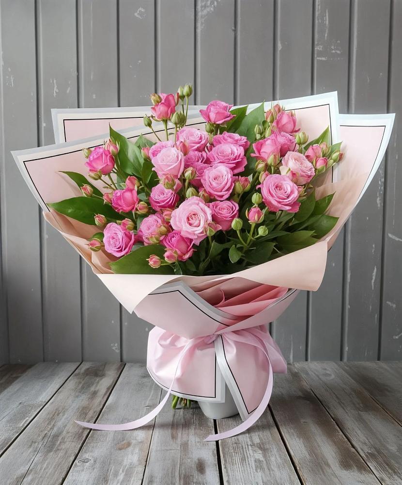 Букет Розовый кустик в Чашниково