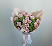 Букет цветов из:  Розы и Хризантемы в Чашниково