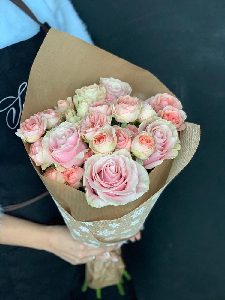 Букет цветов из: Хризантемы и Розы в Чашниково