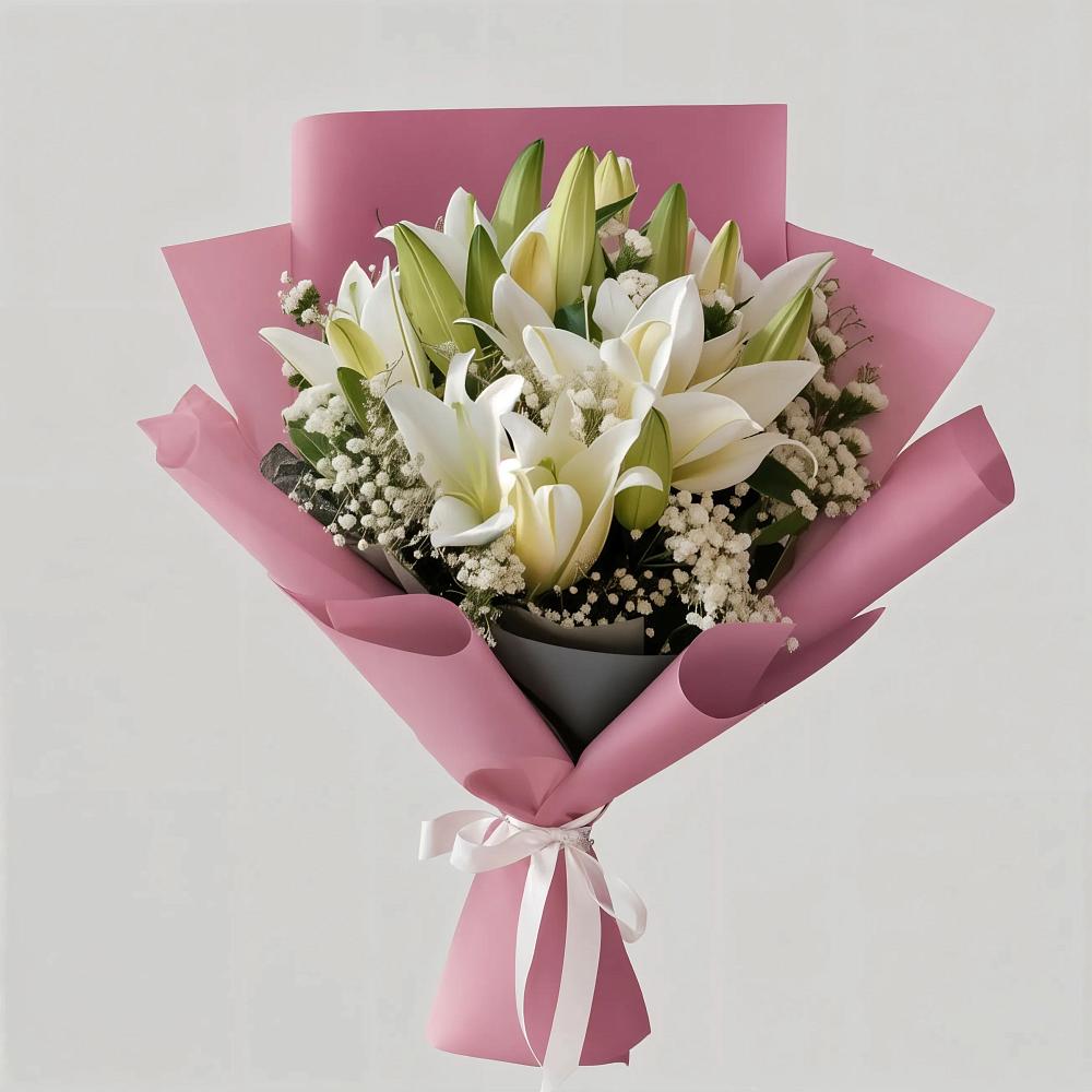 Букет цветов из: Лилии в Чашниково