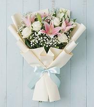 Букет цветов из:  Лилии в Чашниково