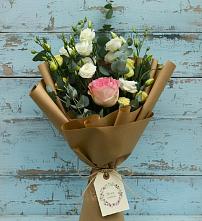 Букет цветов из:  Розы и Лизиантусы #REPLACE_PRED# Чашниково