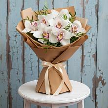 Букет цветов из:  Орхидеи и Розы #REPLACE_PRED# Чашниково
